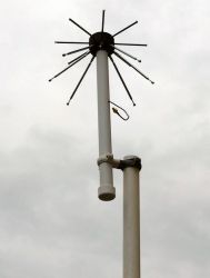 Antena Discone Telescopica Reglabila VHF/UHF – 150 MHz–4 GHz, Impedanta 50 Ohm, Con si Disc Reglabile