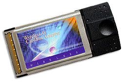 Placa wireless PCMCI 802.11 g, 54 Mbps PCMCIA WLAN Adapter, RoHS
