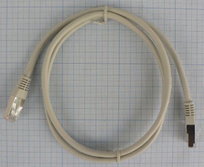 Cablu de retea, STP cat 5 flexibil,  1 m