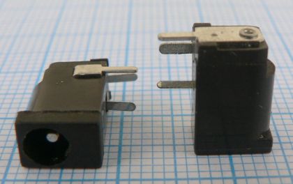 Mufa/conector DC mama, pe cablu 3.1 mm