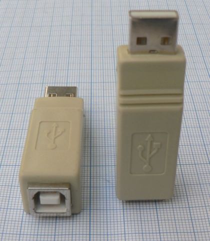 Adaptor/reductie USB tata A-USB mama B