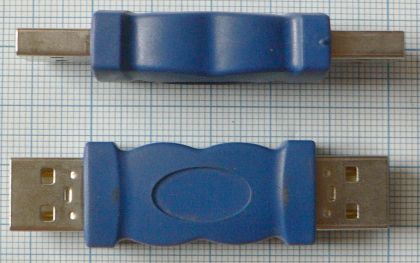 Adaptor/reductie USB tata A - USB tata A
