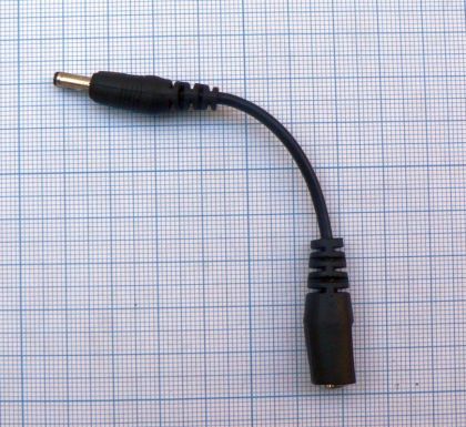 Cablu alimentare DC tata 0.6mm - mama 1.2 mm(nokia mic-mare)