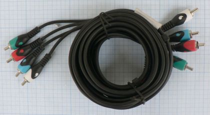 Cablu 4*RCA tata - 4*RCA tata / 1.5m