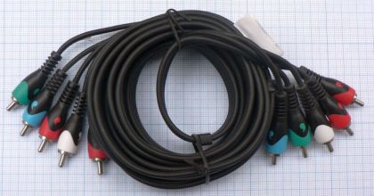 Cablu 5* RCA tata -5*RCA tata / 2.5 m