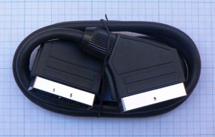Cablu SCART tata- SCART tata 21 PINI /1m