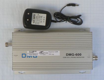 Amplificator/repetor de semnal in reteaua GSM, de max. 300mp