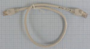 Cablu de retea,STP cat 5 rigid,  0, 5 m