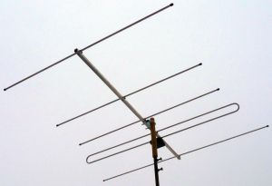 Antena pentru comunicatii Yagi 5 elemente,banda 2m (140-150MHz) , polarizare orizontala