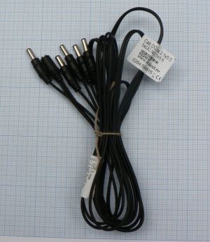 Cablu pentru surse DC mama 2.1x5.5mm - 5xDC tata 2.1x5.6, 2m