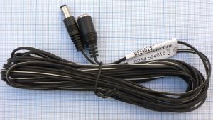 Cablu pentru surse DC mama 2.5mm DC tata 2.5x5.5x10 , 5m