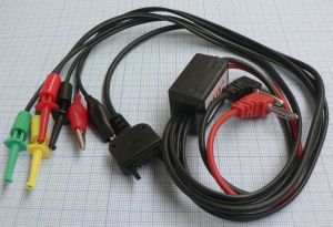 Set cabluri de masura:IN 2xbanana - OUT 2xGriff+2*crocodil+1*conector special