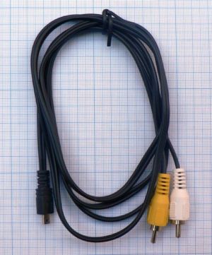 Cablu AV 2 RCA tata - NIKON 8 pini, 1.4m