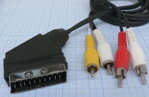 Cablu SCART tata - 4*RCA tata/ 1.5m