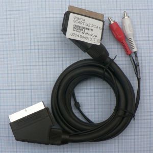 Cablu SCART tata-tata - SCART tata-tata + 2*RCA tatatata/ 1.5 m