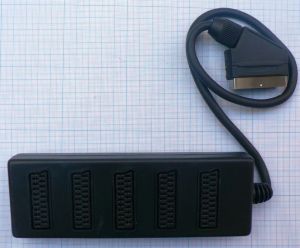Cablu SCART tata - 5*SCARTmama bulk/0.2m