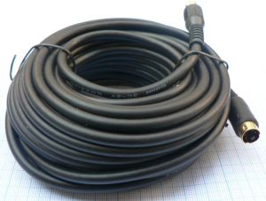 Cablu SVHS tata - RCA tata/ 10 m