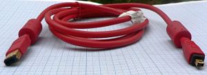 Cablu FIREWIRE date ( IEEE 1394 4 pini ) - (IEEE 1394 6 pini )Â  1, 8m