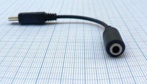Cablu 3.5 stereo mama - mini USB 5p tata, 10 cm