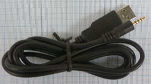 Cablu USB A tata - JACk tata 2, 5 mm 4 contacte 1.2m