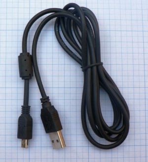 Cablu date  mini USB tata 8pini 7914 - USB A tata  - 1,2 maÂ  Fuji