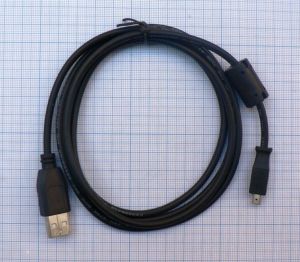 Cablu de date compatibil Nikon - Sanyo, 8 pini  - USB A tataÂ  1.2m