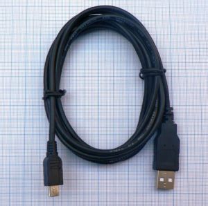 Cablu USB A tata-USB B MINI tata HIROSE,CASIO,MITSUMI(5 pini), 1 m