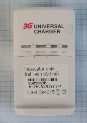 Incarcator universal pentru baterii Li Ion