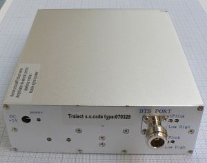 Amplificator/repetor de semnal in reteaua EGSM+GSM+UMTS(3G), suprafete de 500-1500 mp